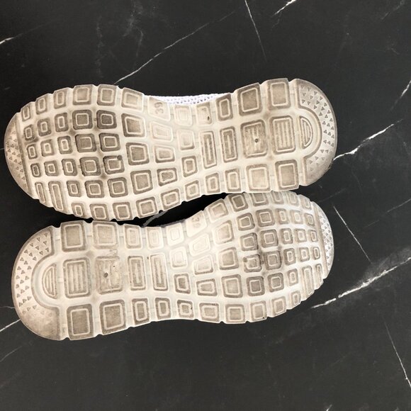 Women's White Running Shoes Outdoor Walking Mesh Sneakers Comfortable 39 - 8.5 - Picture 9 of 11